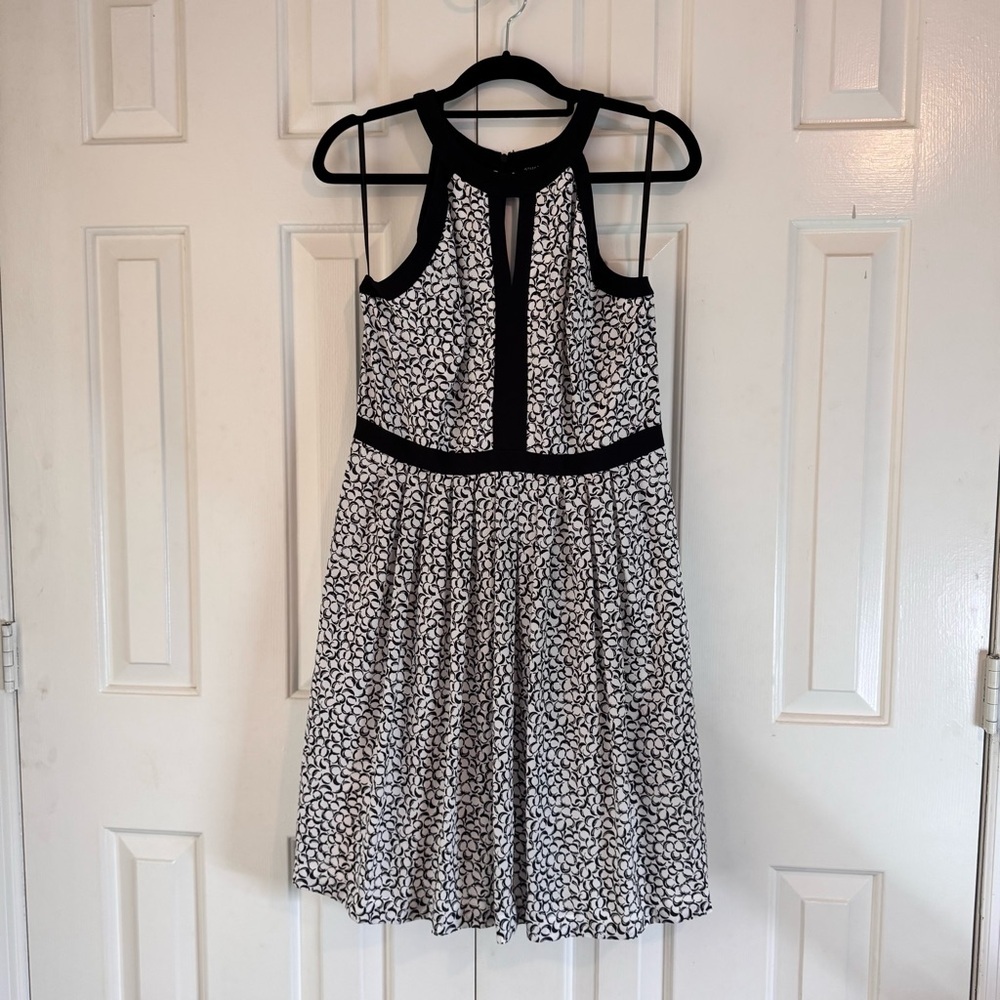 White House Black Market Fit & Flare Dress - Size 10